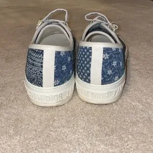 Dior Shoes Walkndior Denim Sneakers Poshmark
